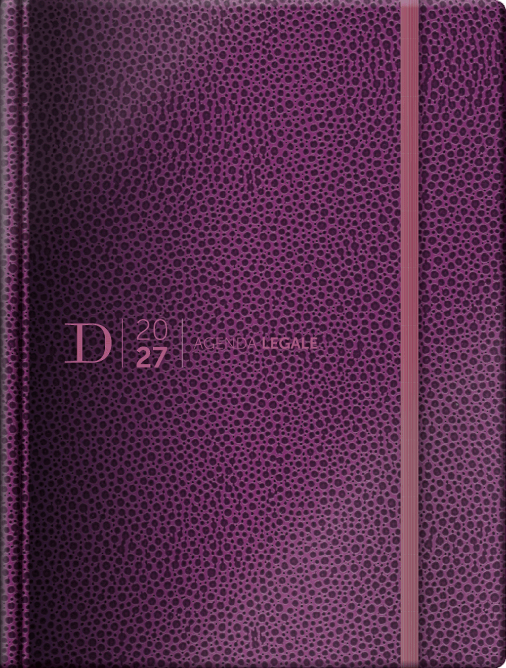 Agenda Legale Dike 2027 – 15 mesi – Viola