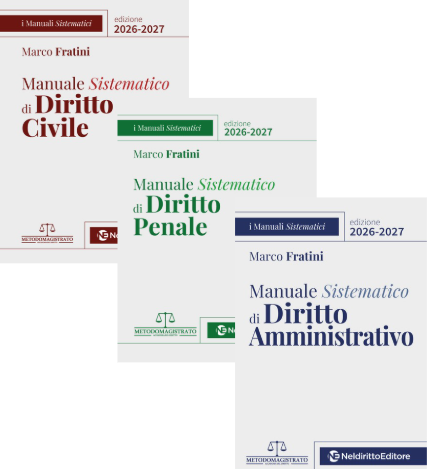 Kit Manuali Sistematici Fratini 2026-2027