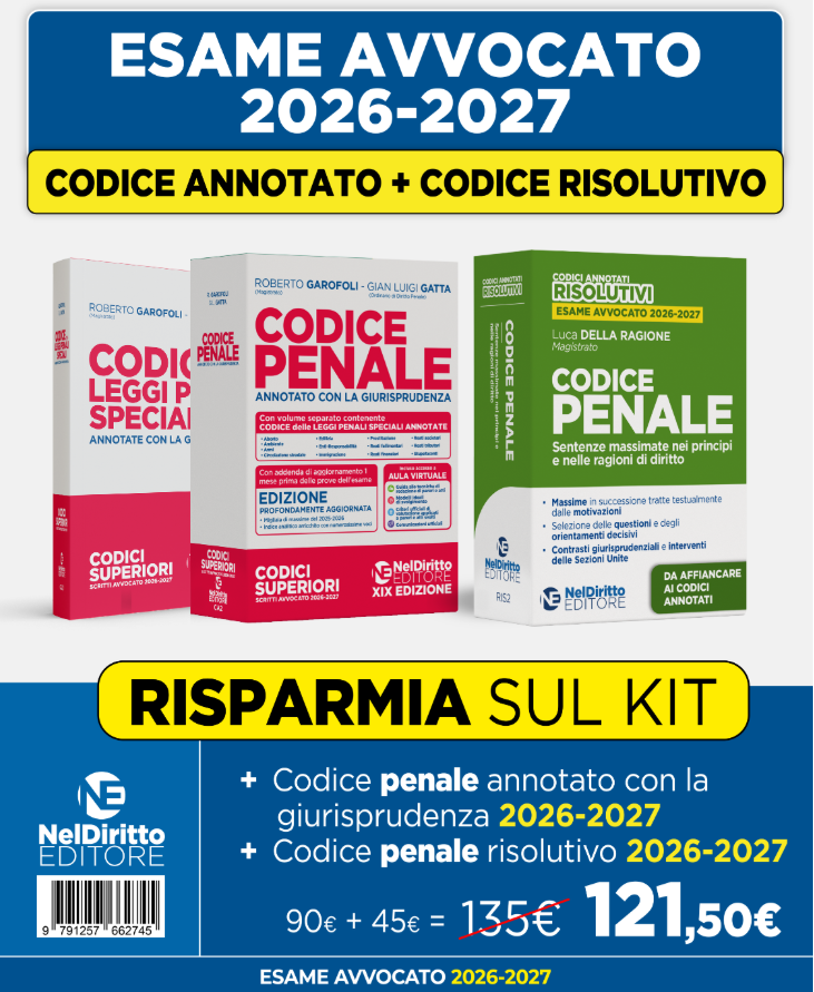 Kit Codice Penale Annotato + Codice Penale Risolutivo annotato con la giurisprudenza - Garofoli