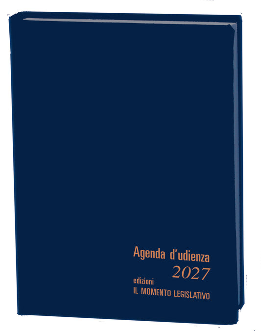 Agenda Legale 2027 MOMENTO LEGISLATIVO – Verticale - blu