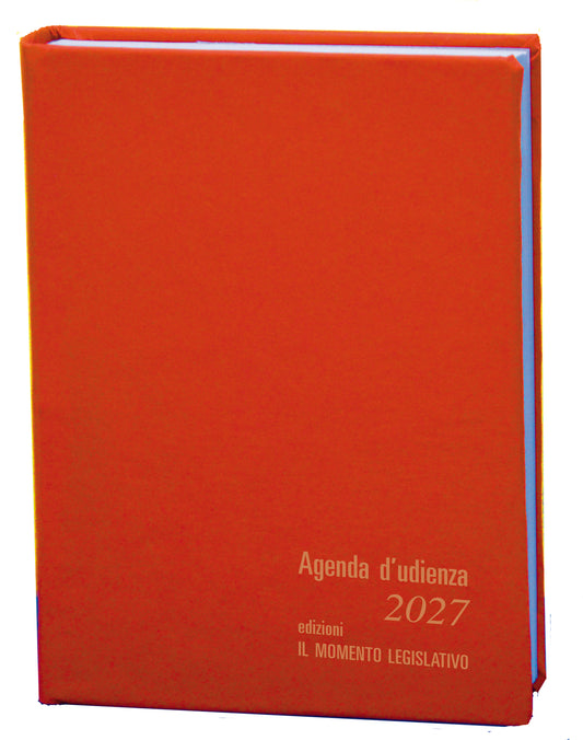 Agenda Legale 2027 MOMENTO LEGISLATIVO – Verticale - Arancione