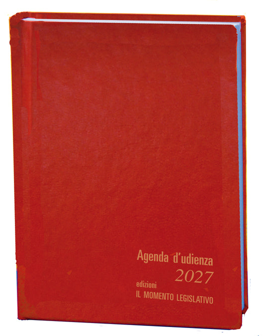Agenda Legale 2027 MOMENTO LEGISLATIVO – Verticale - Rossa