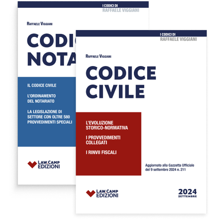 KIT CODICI NOTARILI VIGGIANI - Codice Notarile e Codice Civile 2024 (Concorso Notarile 2024)