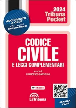 Codice Civile e Leggi Complementari 2024 (F. Bartolini) - La Tribuna Pocket 9788829114252