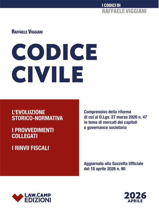 PREVENDITA CODICE CIVILE (nudo) 2026 - Raffaele Viggiani