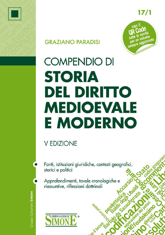 Compendio di Storia del Diritto Medieval - Graziano Paradisi