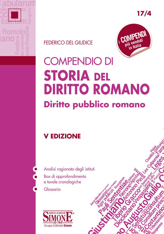 Compendio di Storia del Diritto Romano - Federico del Giudice