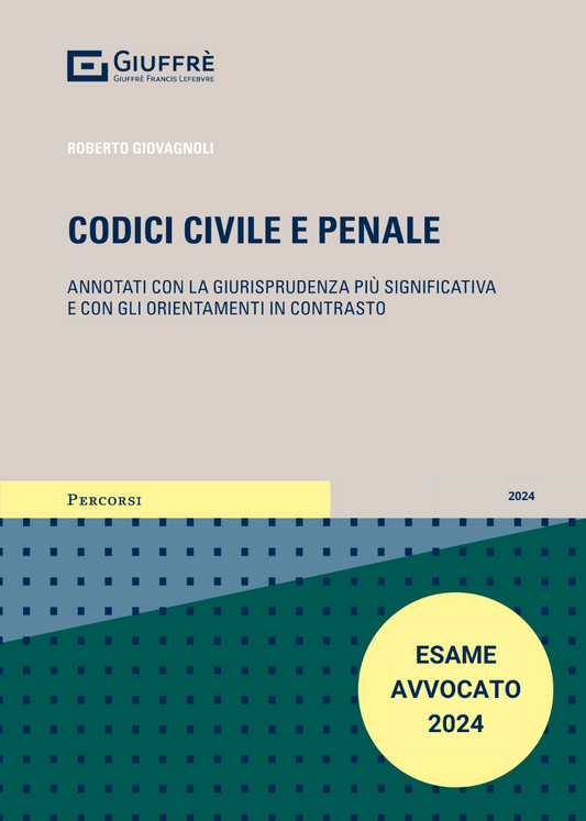 CODICE DEI CONTRASTI Esame Avvocato 2024-2025 Giuffrè - R. Giovagnoli