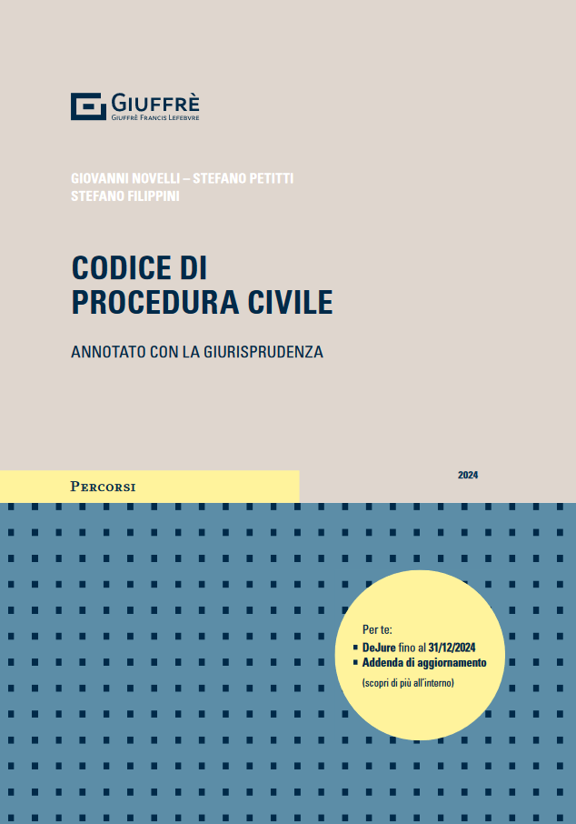 Codice di Procedura Civile Annotato con la Giurisprudenza (Esame Avvocato 2024-2025) Giuffrè - G. Novelli