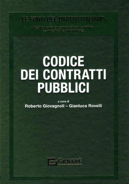 Codice Contratti Pubblici 2024 di R. Giovagnoli e G. Rovelli  - 9788828855088