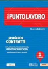 IL PUNTO LAVORO 1/2026 - PRONTUARIO CONTRATTI