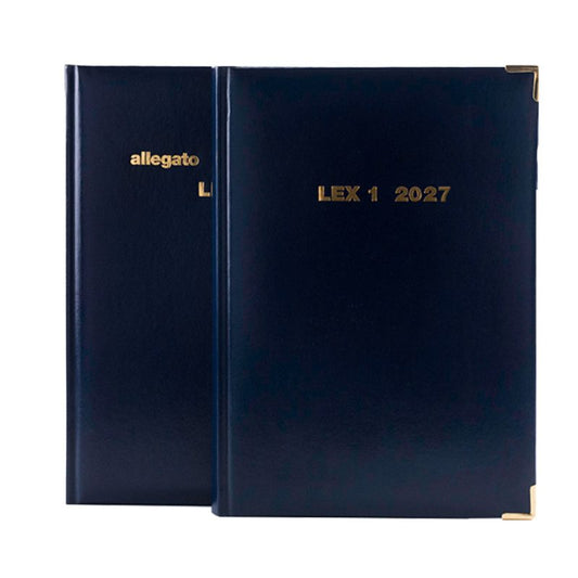 Agenda Legale LEX1 in 2 Volumi 2027 - Blu