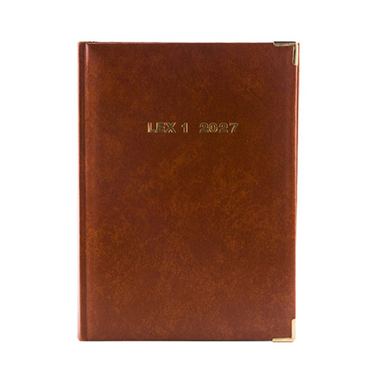Agenda Legale LEX1 2027 - Cuoio