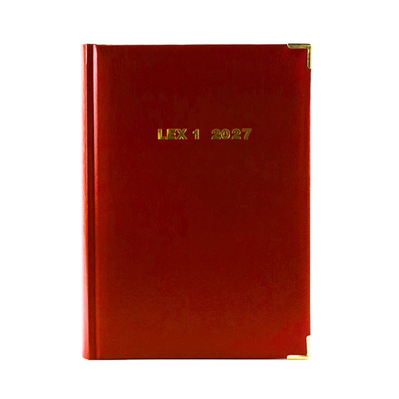 Agenda Legale LEX1 2027 - Rosso
