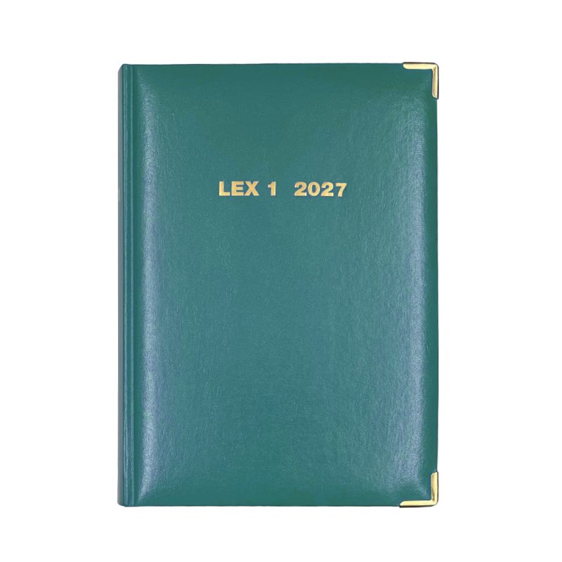 Agenda Legale LEX1 2027 - Verde Petrolio