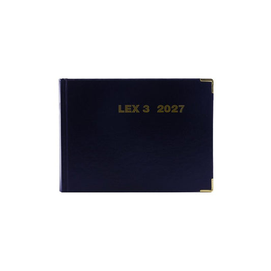 Agenda Legale LEX3 2027 - blu