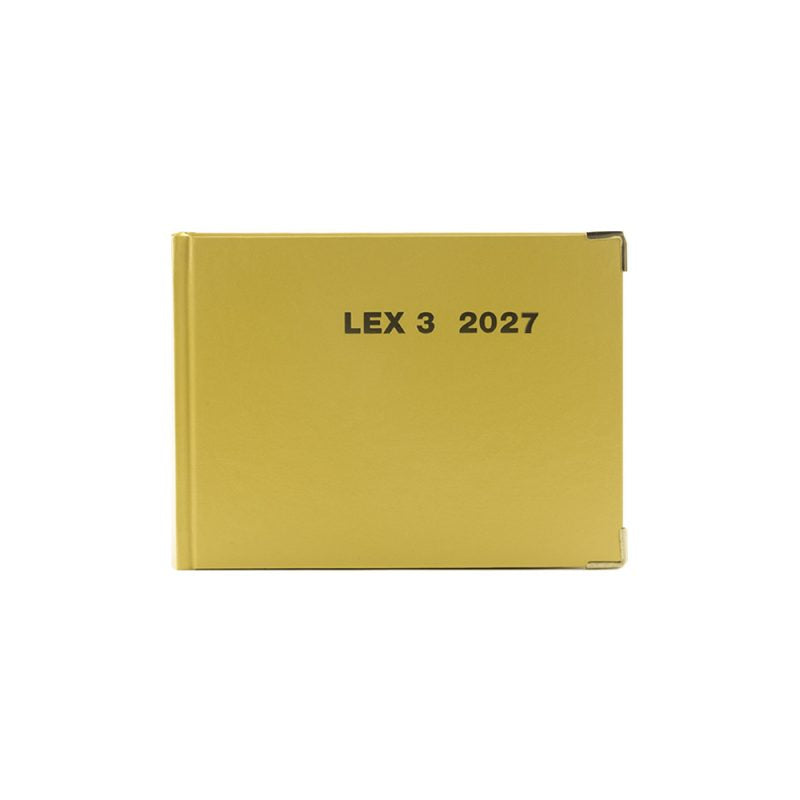 Agenda Legale LEX3 2027 - Giallo