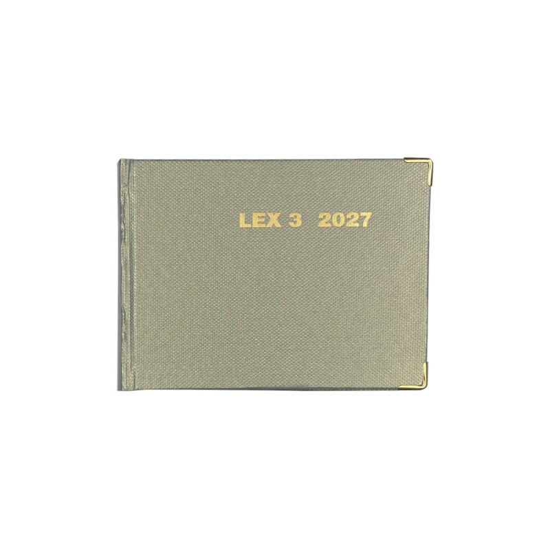 Agenda Legale LEX3 2027 - Grigio Perla
