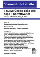 Il nuovo Codice della crisi dopo il Correttivo ter G.U. 27 settembre 2024, n. 227 - Sanzo, Burroni