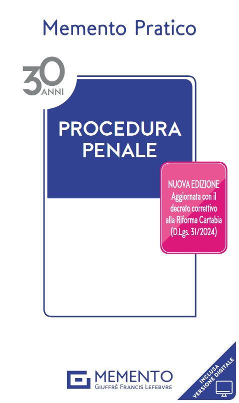 Memento di Procedura Penale - Giuffrè 9788828857228