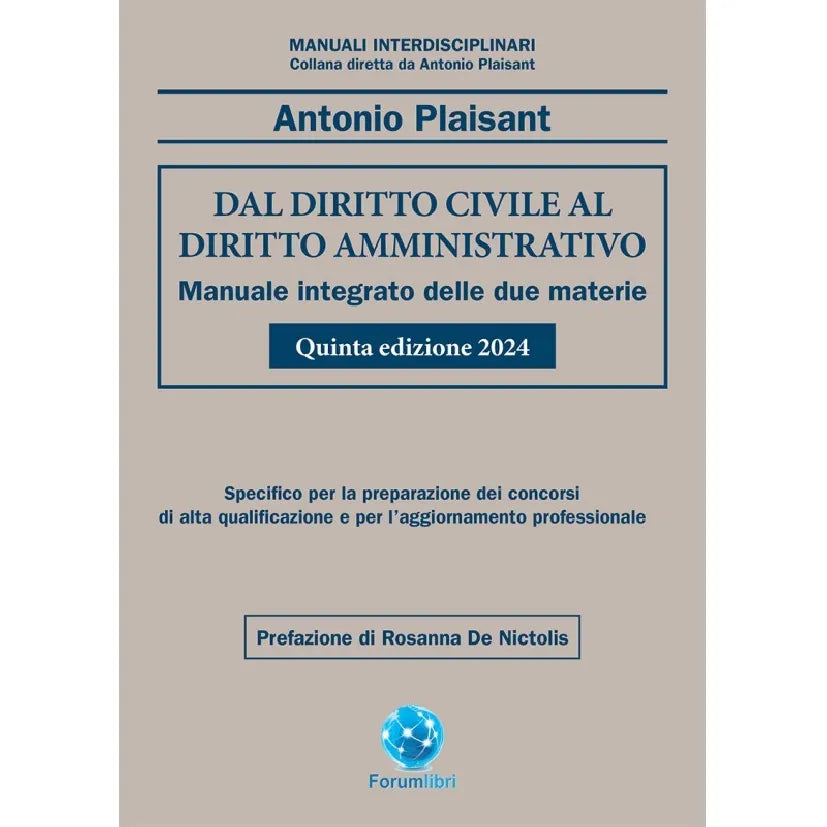 A. Plaisant - Dal Diritto Civile al Diritto Amministrativo 2024