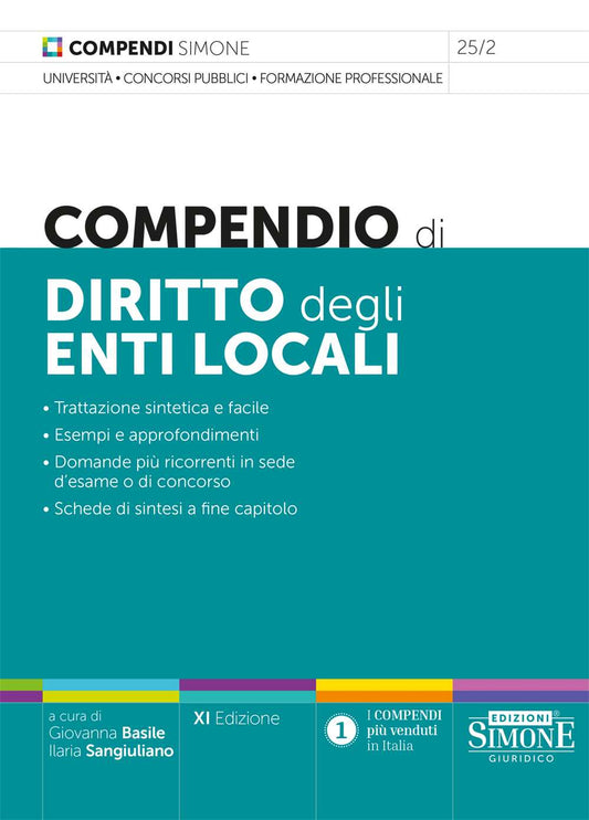 Compendio di Diritto degli Enti Locali - Basile, Sangiuliano