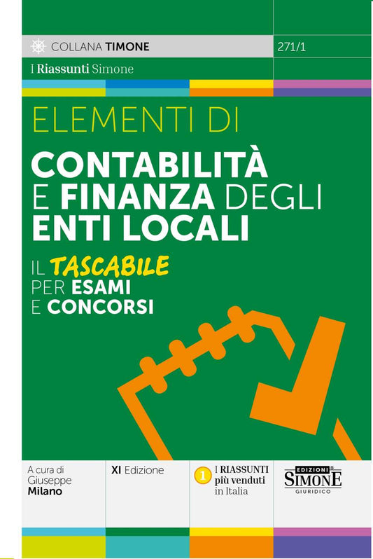 Elementi di Contabilità e Finanza degli Enti Locali - Giuseppe Milano