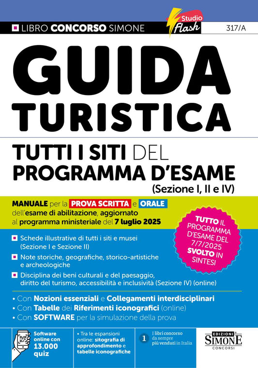 Guida Turistica: tutti i siti del programma d’esame (Sezione I, II e IV) – Manuale