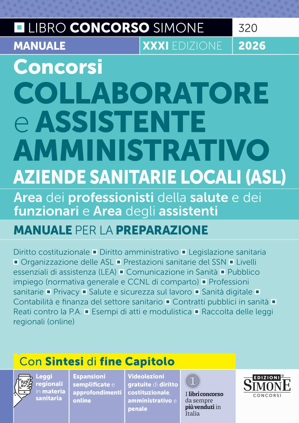 Concorso Collaboratore e Assistente Amministrativo Aziende Sanitarie Locali – Manuale