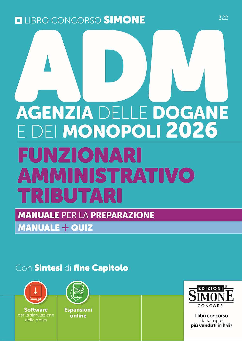 Concorso ADM Agenzia delle Dogane e Monopoli 2026 – Funzionari Amministrativo Tributari – Manuale