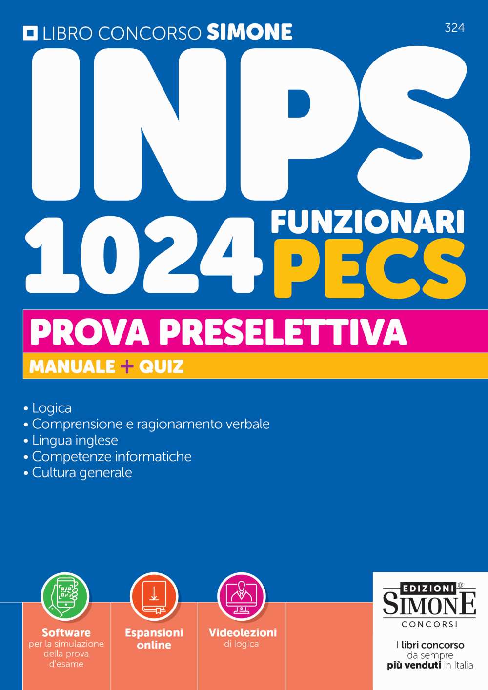 PREORDINE Concorso INPS – 1024 Funzionari PECS – Manuale