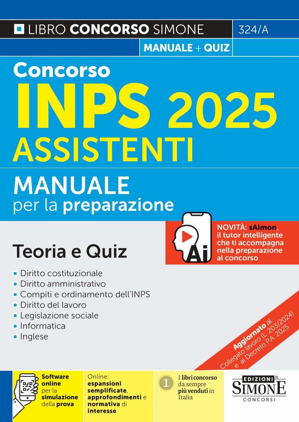 Concorso INPS 2025 Assistenti – Manuale