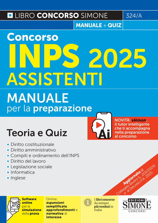 Concorso INPS 2025 Assistenti – Manuale