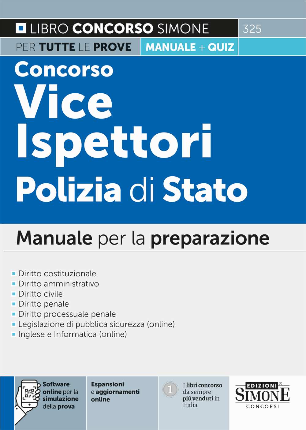 Concorso Vice Ispettori Polizia di Stato 2025 – Manuale per la preparazione