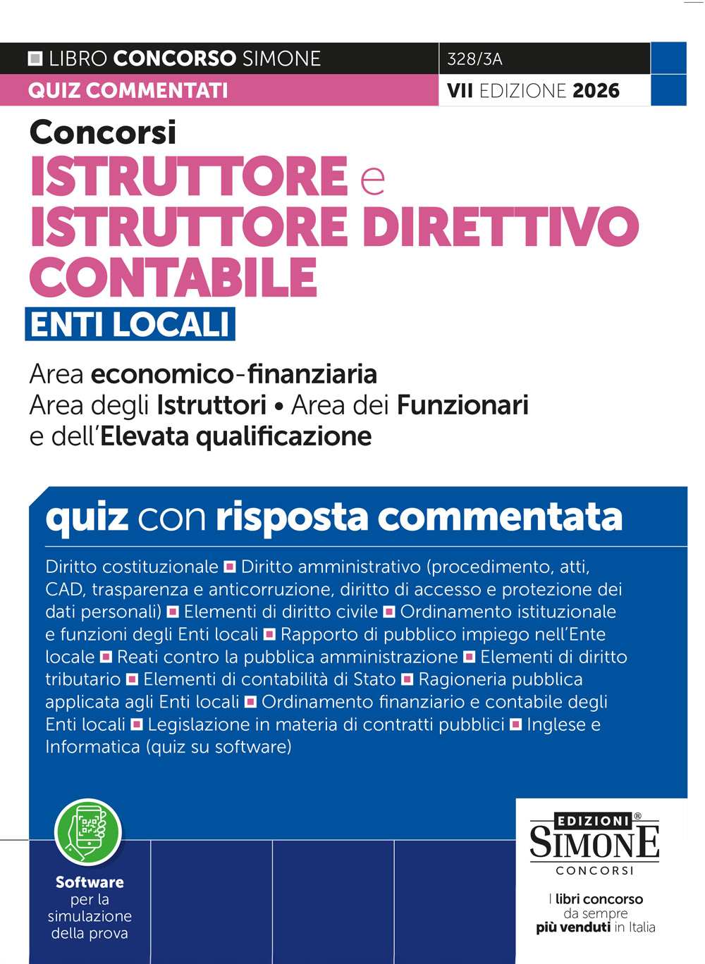 Concorsi Istruttore e Istruttore Direttivo Contabile – Quiz commentati