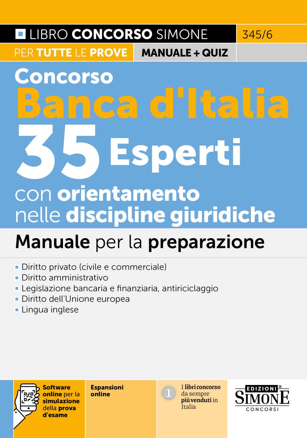 Concorso Banca d’Italia 35 Esperti con orientamento nelle discipline giuridiche – Manuale