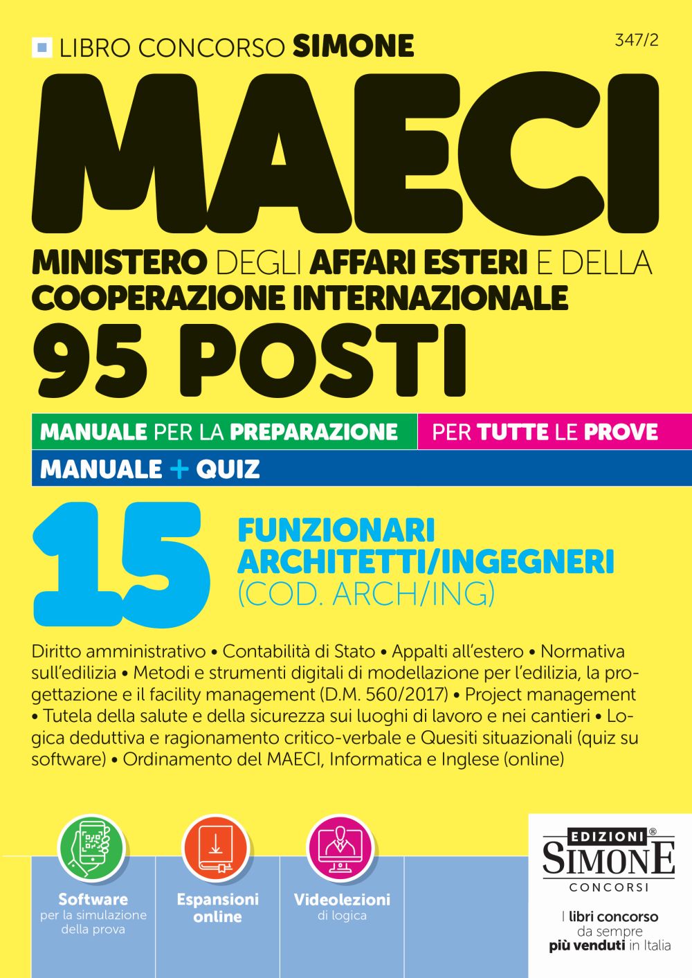 Concorso MAECI 95 Posti – 15 Funzionari Architetti/Ingegneri (COD. ARCH/ING) – Manuale