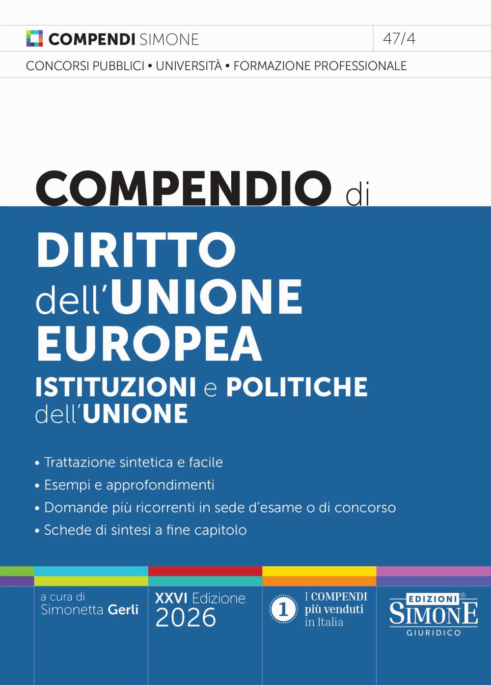 Compendio di Diritto dell’Unione europea 2026