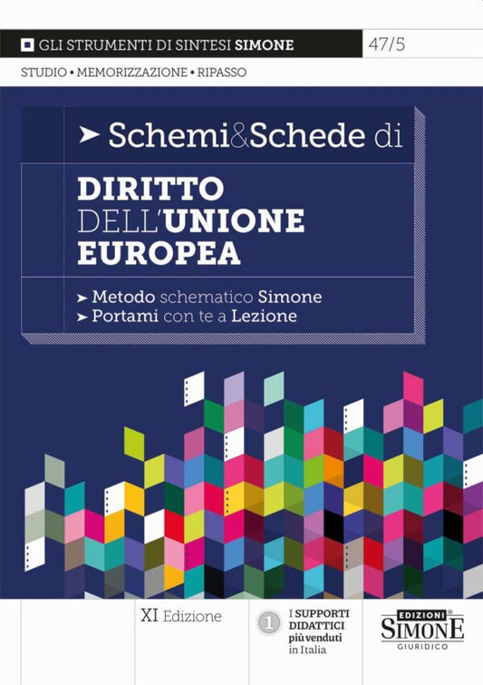 Schemi & Schede di Diritto dell’Unione europea 2025 -