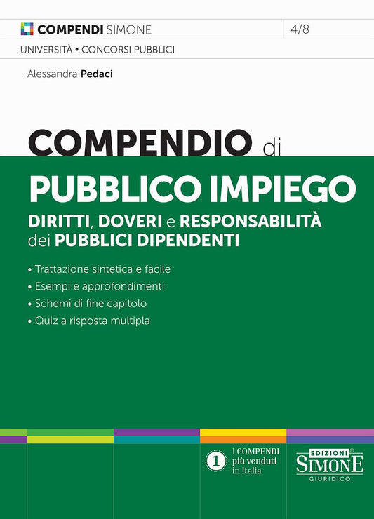 Compendio di Pubblico Impiego - Alessandra Pedaci