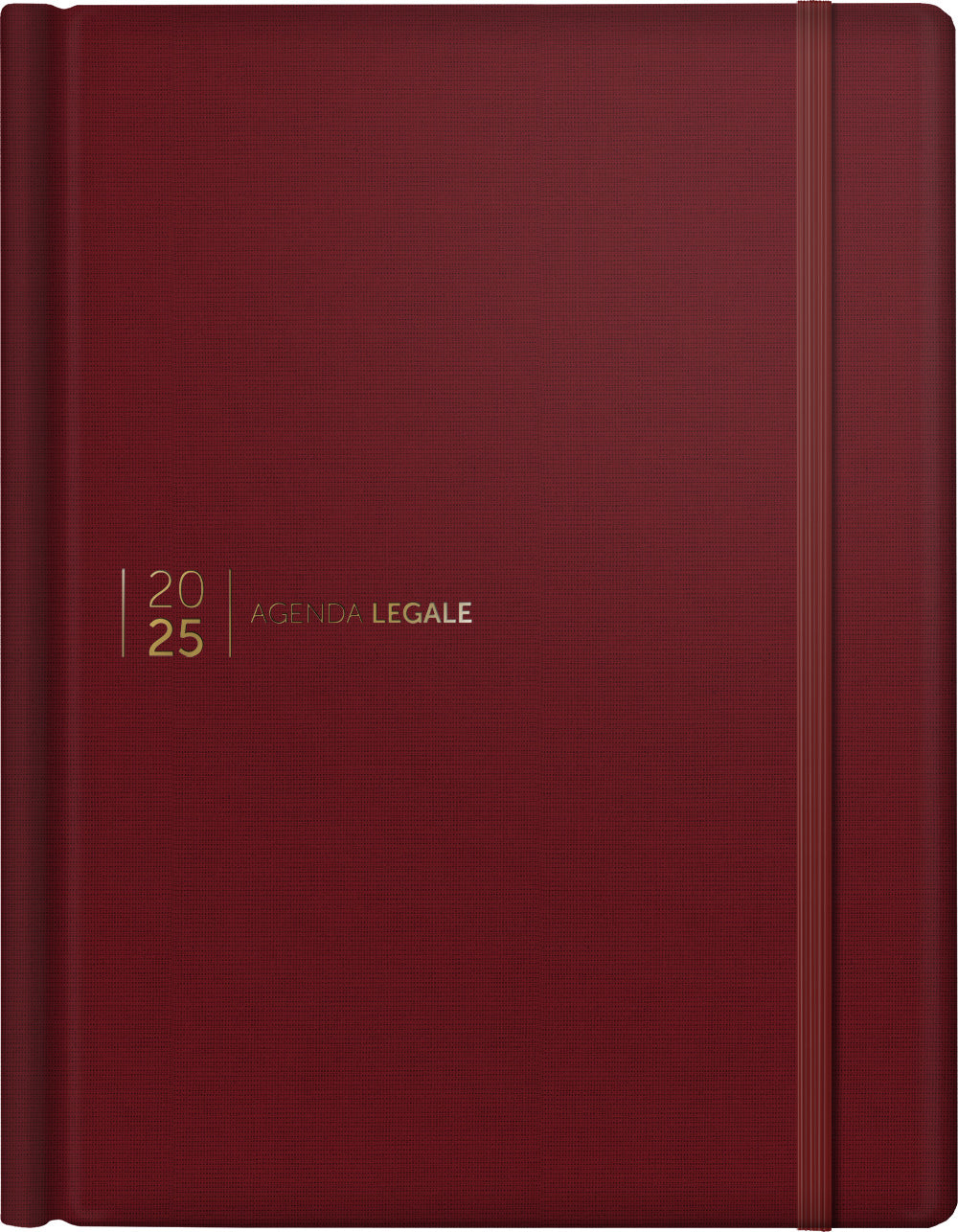 Agenda Legale SIMONE 2025 - Cherry Red