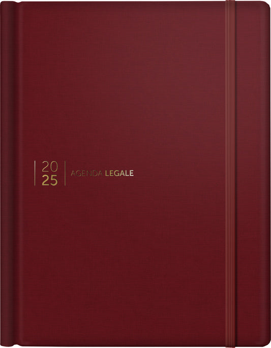 Agenda Legale SIMONE 2025 - Cherry Red