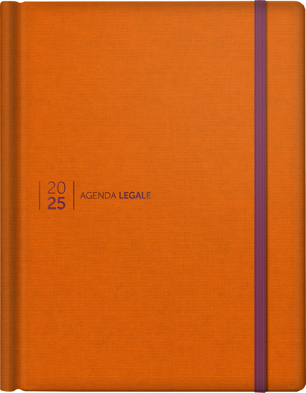 Agenda Legale SIMONE 2025 - Mandarin Orange