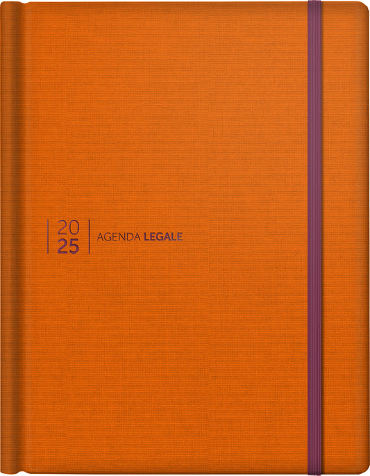 Agenda Legale SIMONE 2025 - Mandarin Orange