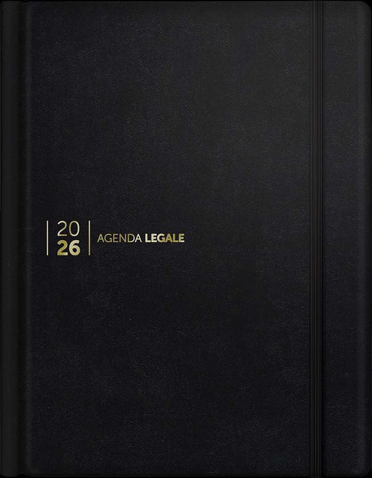 Agenda Legale 2026 Skin Black