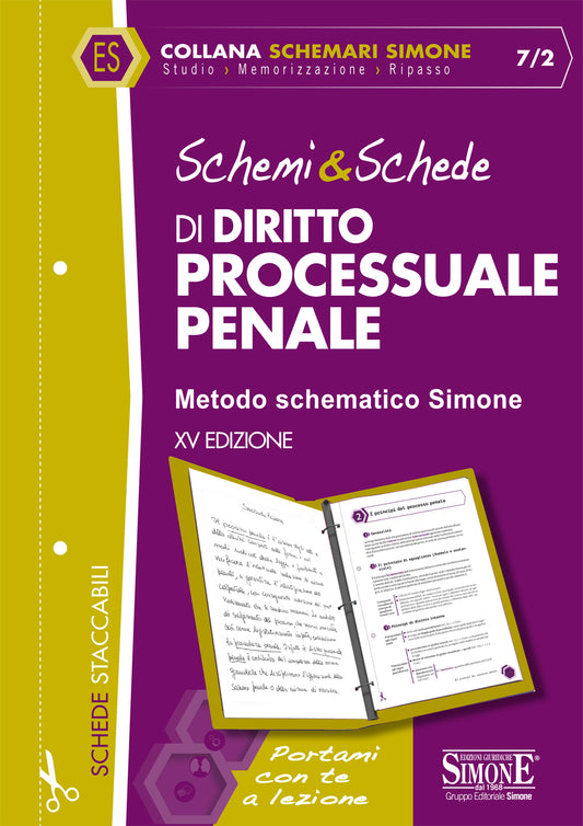 Schemi & Schede di Diritto Processuale Penale 2026 - Nunziata