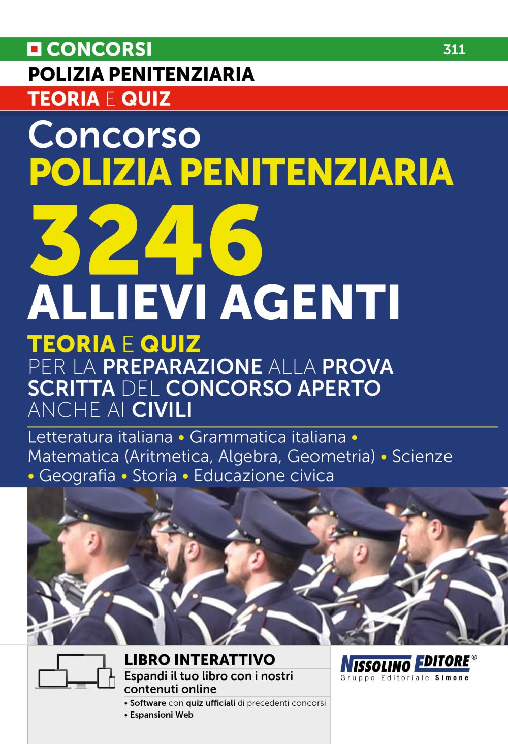 Concorso Polizia Penitenziaria 3246 Allievi Agenti Teoria e Quiz