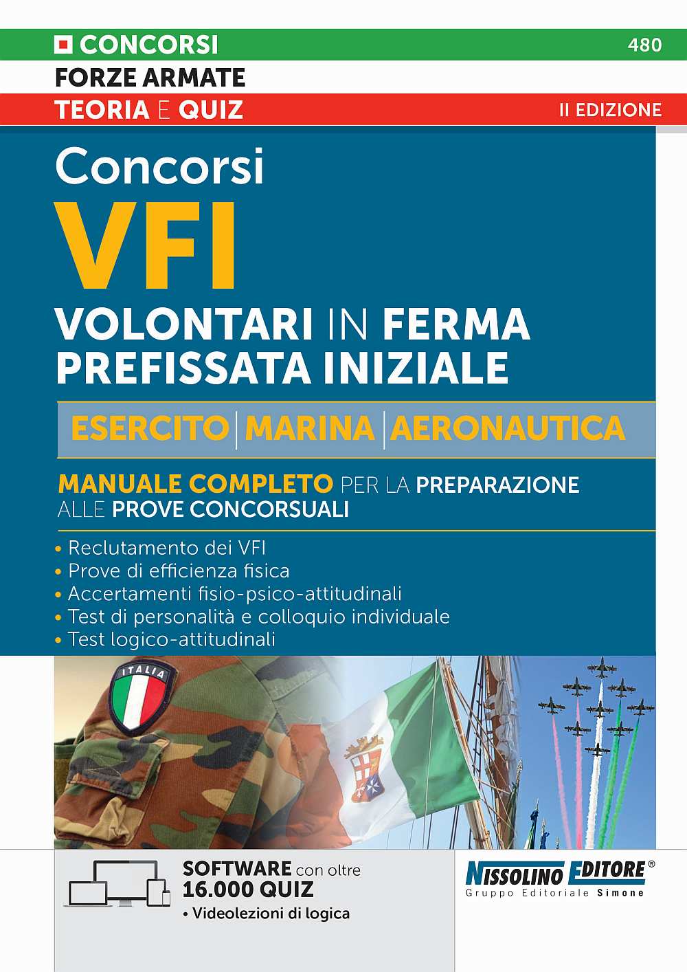 Concorsi VFP1 Volontari in Ferma Prefissata Iniziale -Esercito, Marina, Aeronautica – Manuale